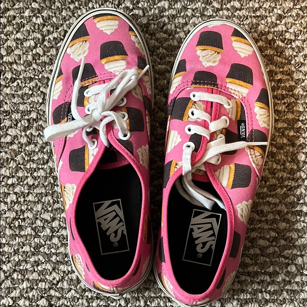 Vans Pink Ice Cream Sneakers